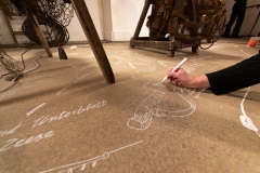 Ausstellung im ehemaligen Kühlhaus in Sassnitz Hafen / Titel : IM NETZ DER ZEIT /Aufbau der Ausstellung Einbau der  Traversen für die Lichtanlage Dorfstrasse 8a 18586 Baabe 0152 0931 48632021-07-28_Ausstellung_Aufbau_IM_NETZ_DER_ZEIT_17.JPG